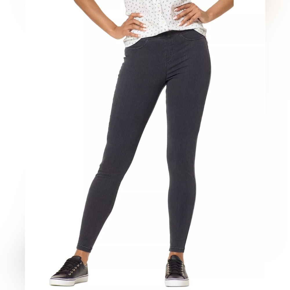 NWT Hue leggings/jeggings Size XS color "Charcoal"